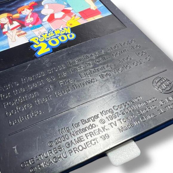 Vintage 2000 Pokémon 3D Cards Burger King Lot Mr. Mime Squirtle Movie 2000 Toys - Picture 6 of 8